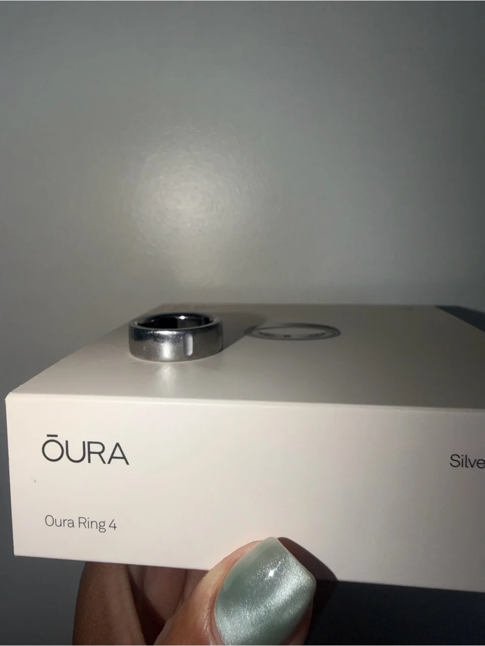 Oura Ring 4 White / Silver